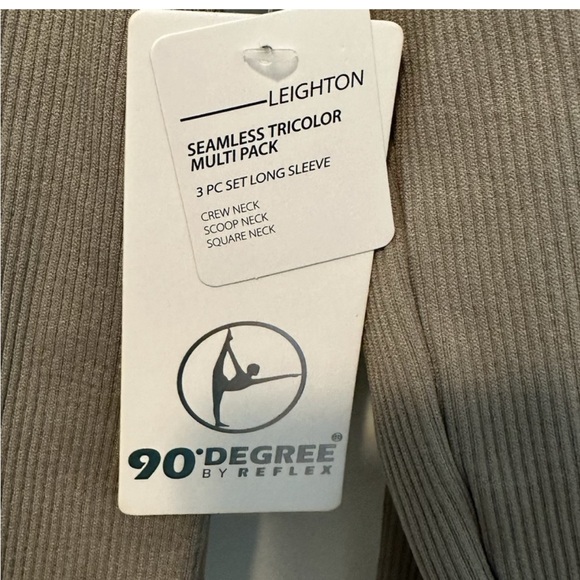 90 DEGREE BY REFLEX 3-Pack Leighton Tops size Large - Picture 9 of 11